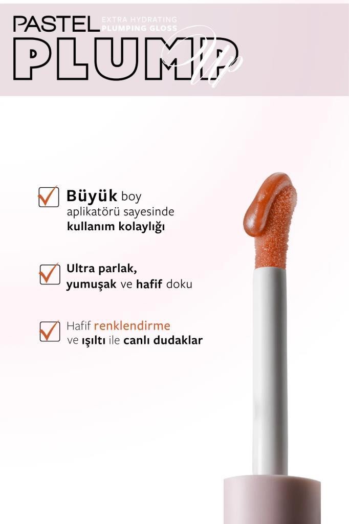 Pastel Plump Up Dolgunlaştıran Dudak Parlatıcısı 202 + Lip To Cheek Tint Carmen 