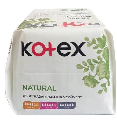 Kotex Natural Hipoalerjenik Normal Ped 26'lı
