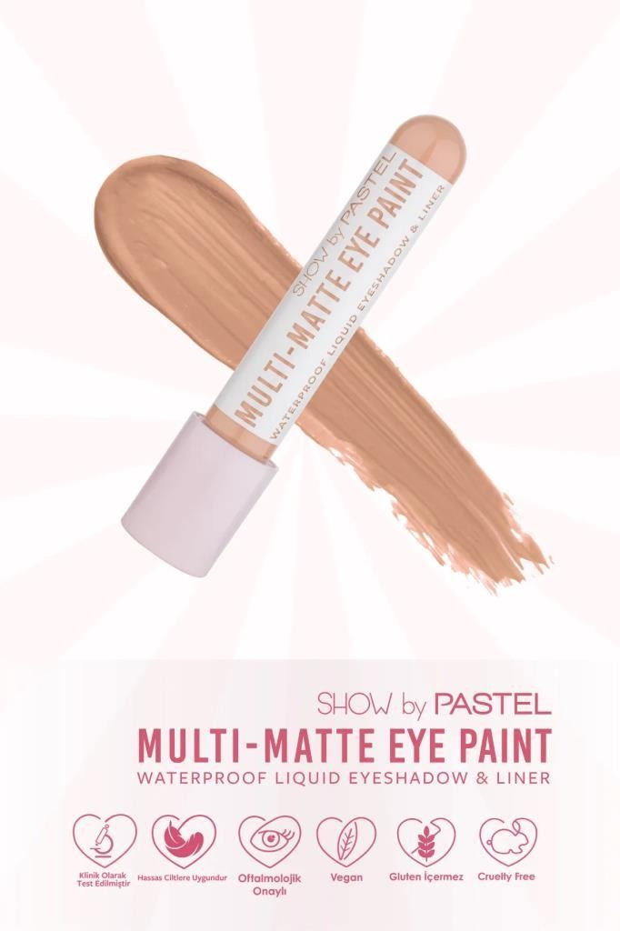 Pastel Show By Multi Matte Kalıcı Likit Far Eyeliner No: 82