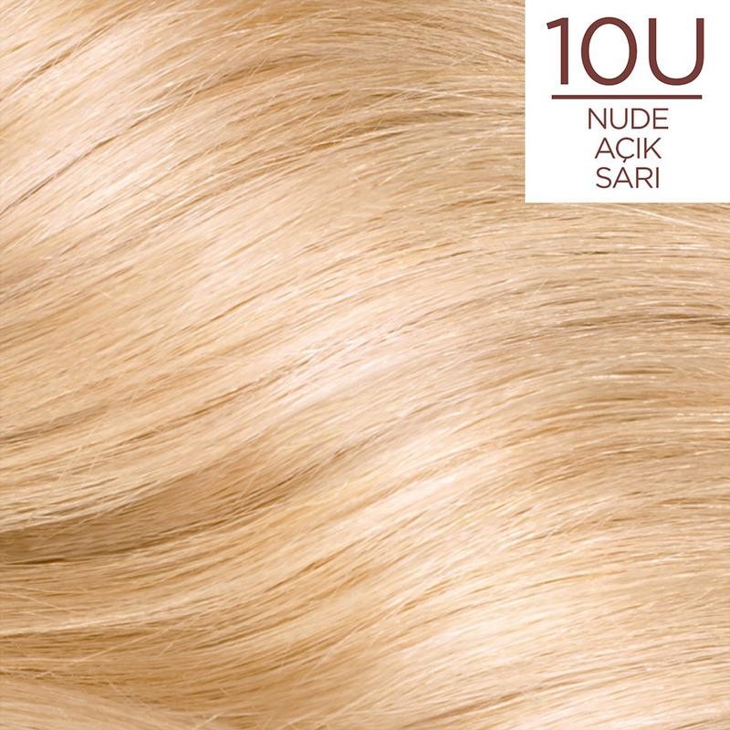 L’Oréal Paris Excellence Creme Nude Renkler Saç Boyası - 10U Nude Açık Sarı