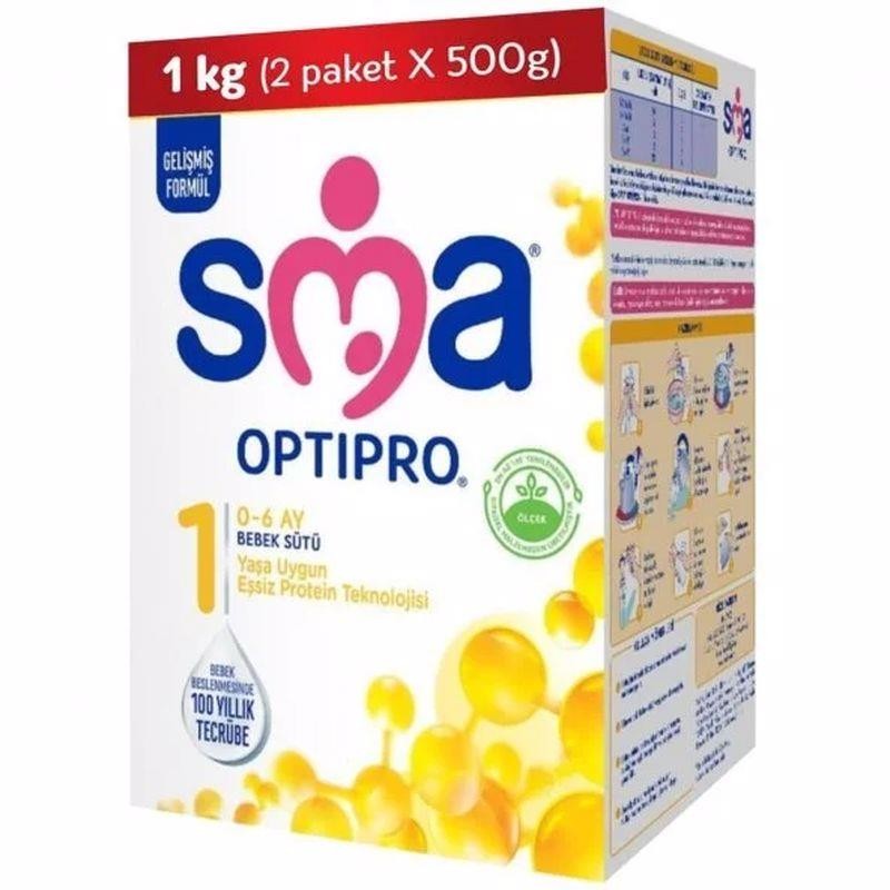 SMA Optipro 1 Bebek Sütü 0-6 Ay 1000 gr