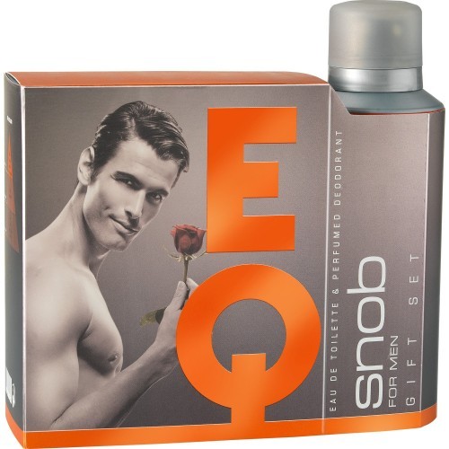 Snob For Men EQ Edt 100ml + Deodorant 150ml