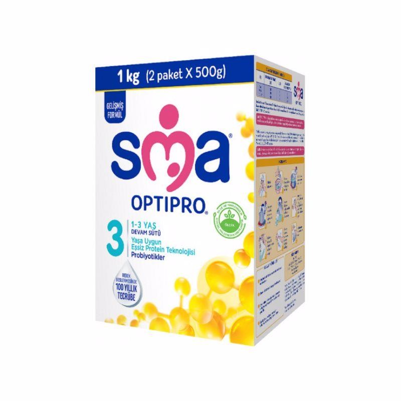 SMA Optipro 3 Probiyotik Devam Sütü 1-3 Yaş 1000 gr