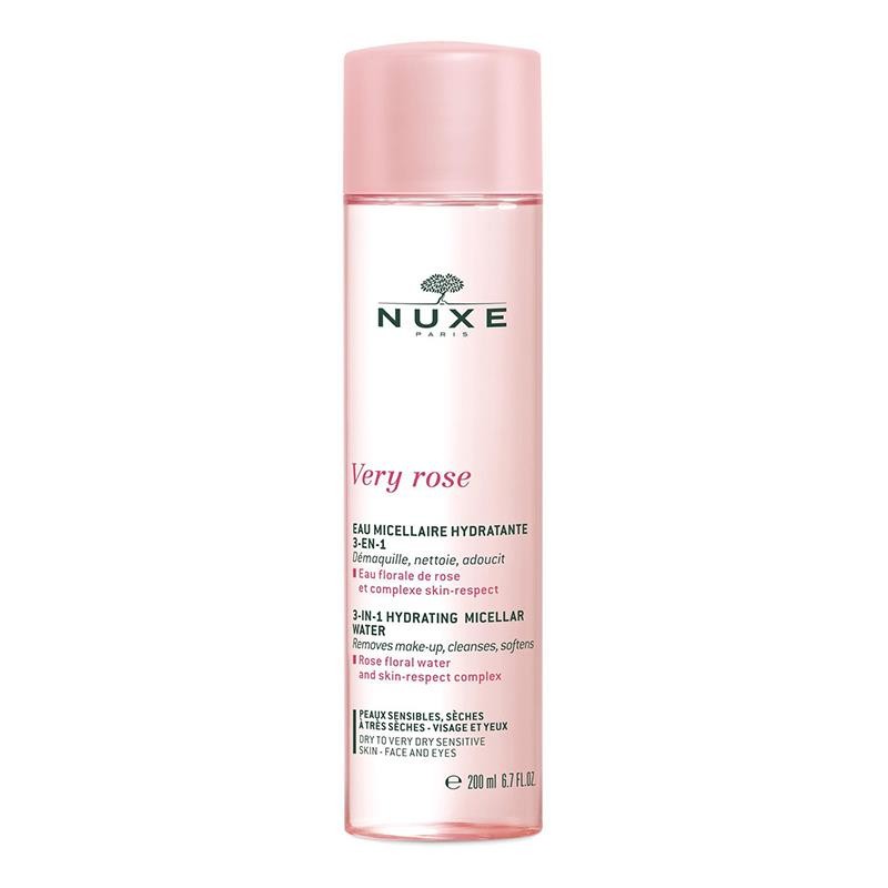 Nuxe Very Rose 3 in 1 Yatıştırıcı Temizleme Suyu 200 ml