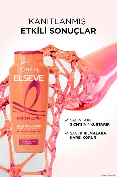 L'Oreal Paris Elseve Dream Long Onarıcı Bakım Şampuanı 400 ml