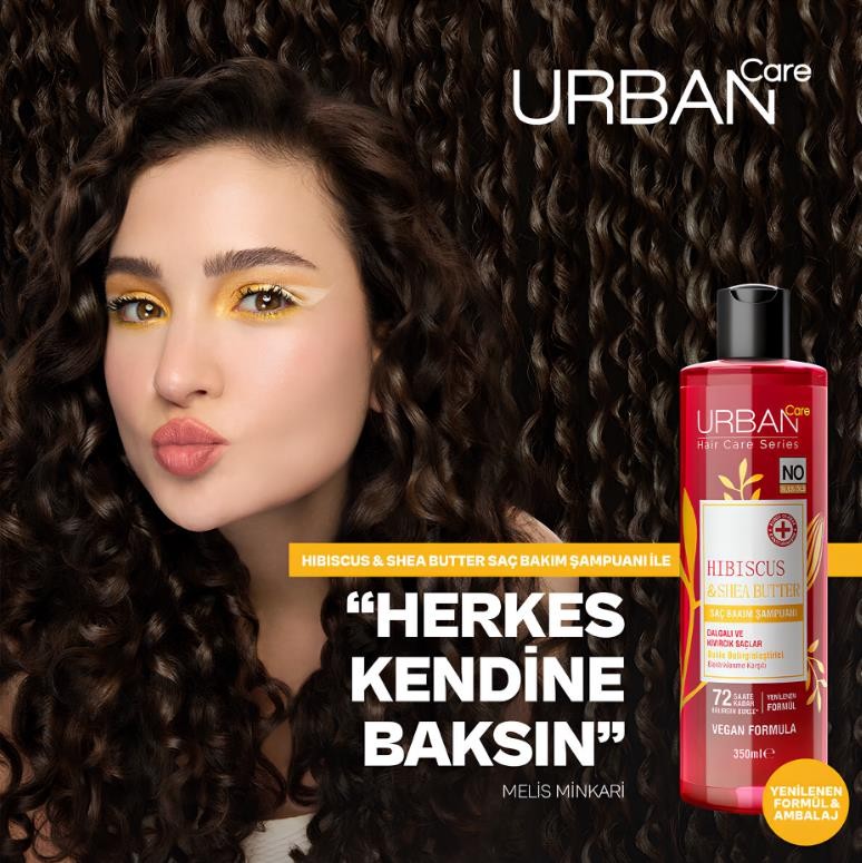 Urban Care  Hibiscus & Shea Butter Saç Bakım Şampuanı 
