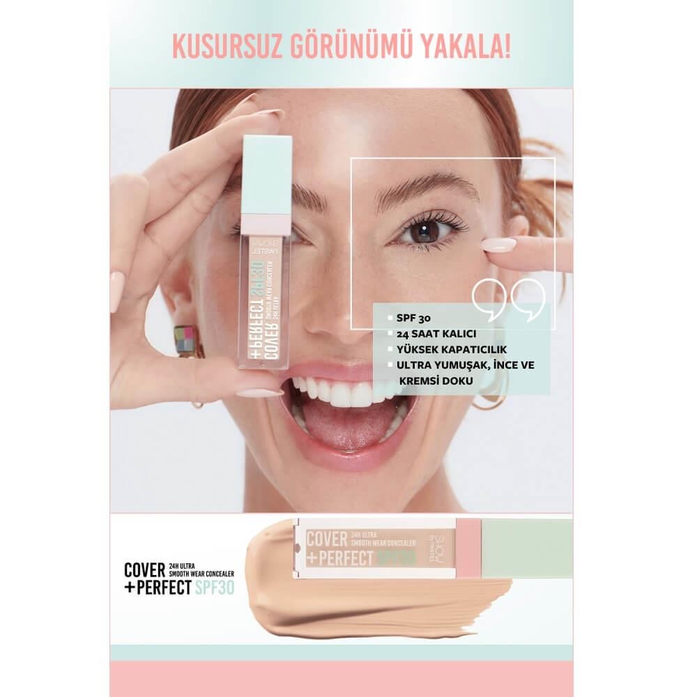 Pastel Show By Cover + Perfect Concealar SPF30 Kapatıcı No:303