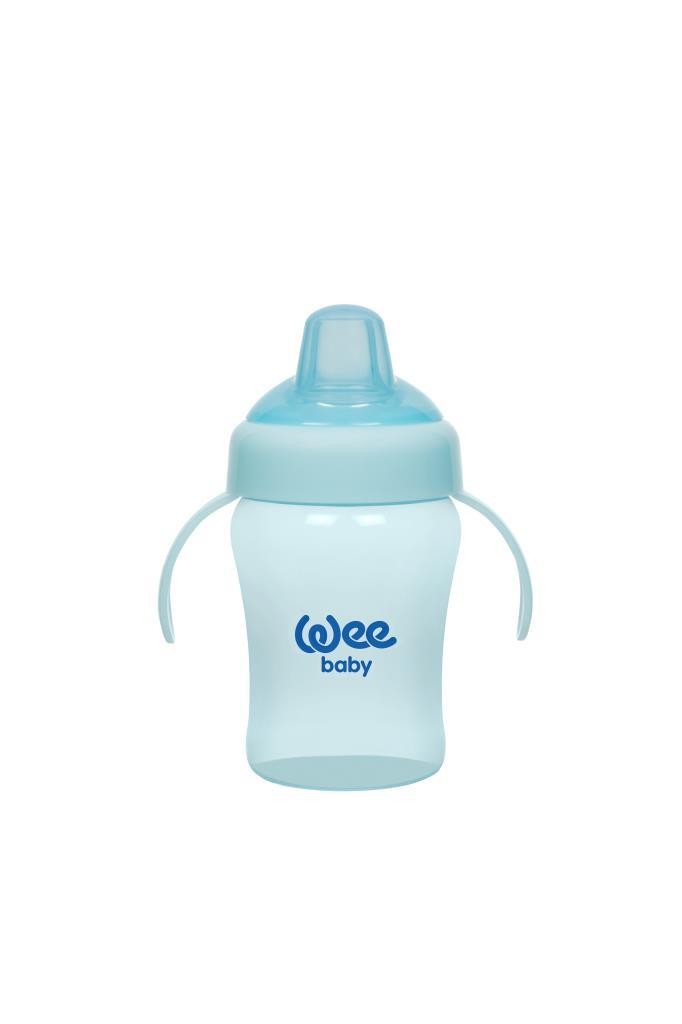 Wee Baby 775 Colorful Akıtmaz Kulplu Bardak 240 ml