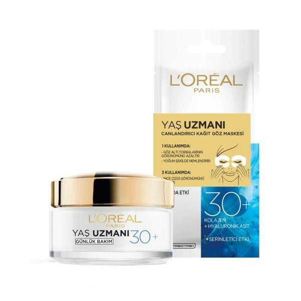 L’Oréal Paris Yaş Uzmanı 30+ Kırışıklık Karşıtı Nemlendirici Krem 50 ml