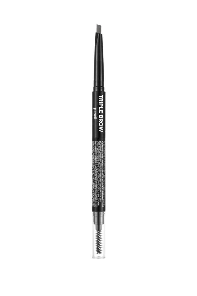 Flormar Triple Brow 3'ü 1 Arada Kremsi Dokulu Kaş Makyaj Kalemi - 004 Ash 