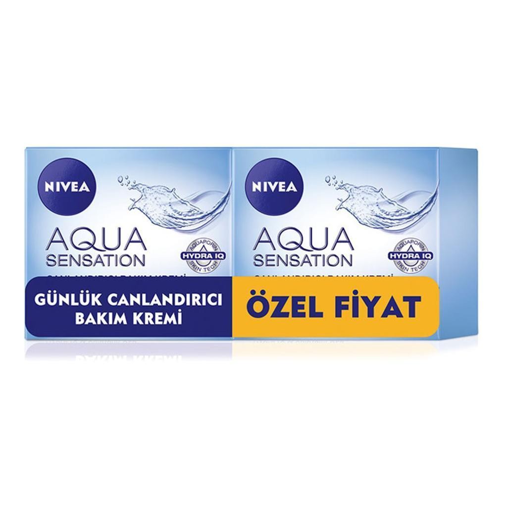 Nivea Aqua Sensation Günlük Canlandırıcı Bakım Kremi 50ml 2'li Özel Fiyat