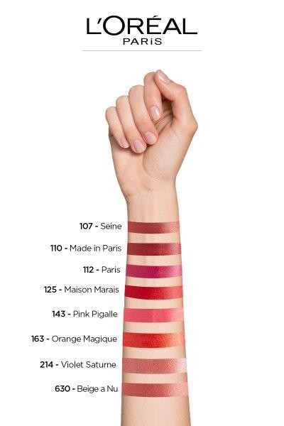 L’Oréal Paris Color Riche Saten Bitişli Ruj 125 Maison Marais - Kırmızı