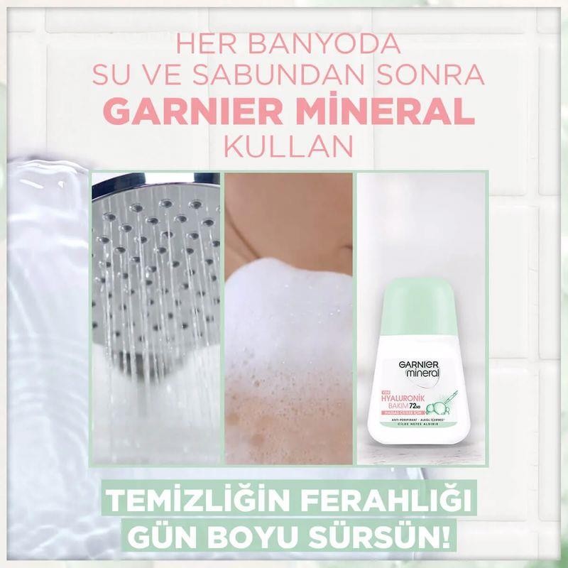 Garnier Mineral Hyaluronik Bakım Kadın Roll-On 50 ml