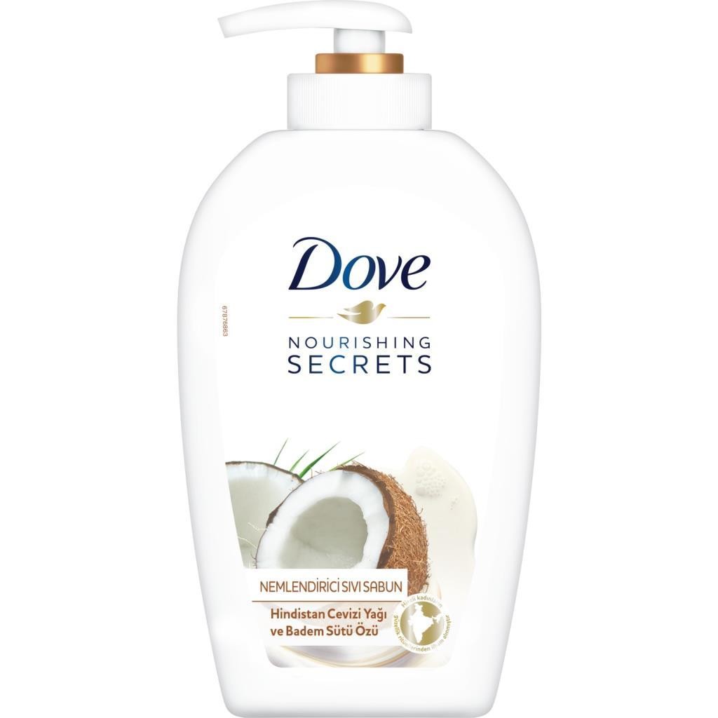 Dove Hindistan Cevizi Yağı ve Badem Sütü Özlü Nemlendiricili Sıvı Sabun 450 ml