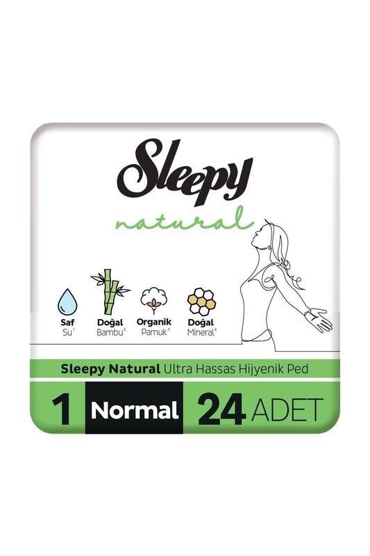 Sleepy Natural Ultra Hassas Hijyenik Ped Normal 24'lü