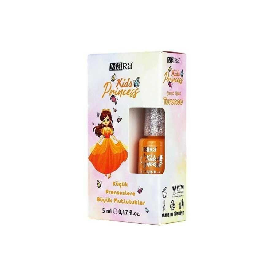 Mara Kids Princess Çocuk Ojesi - Turuncu 5 ml 