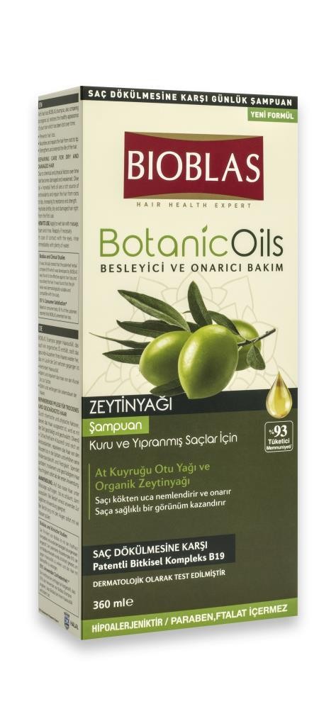 Bioblas Botanic Oils Zeytinyağı Şampuan 360 ml