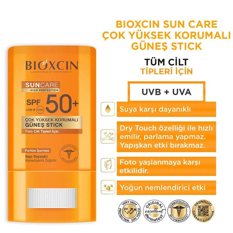 Bioxcin Sun Care Spf50+ Stick Güneş Koruyucu 15 g 