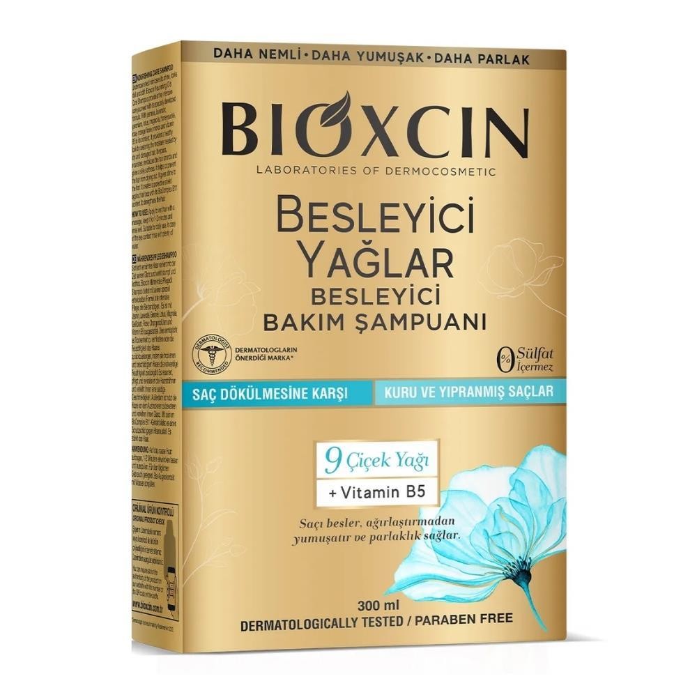 Bioxcin Besleyici Yağlar Bakım Şampuanı 300 ml 