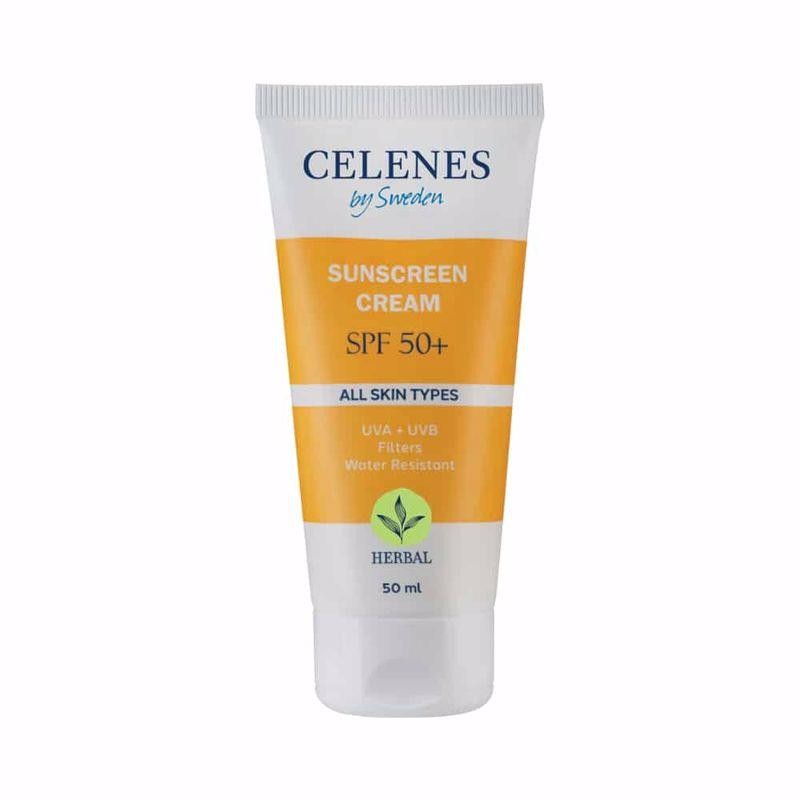 Celenes Herbal Sunscreen SPF50+ Güneş Koruyucu Krem 50 ml