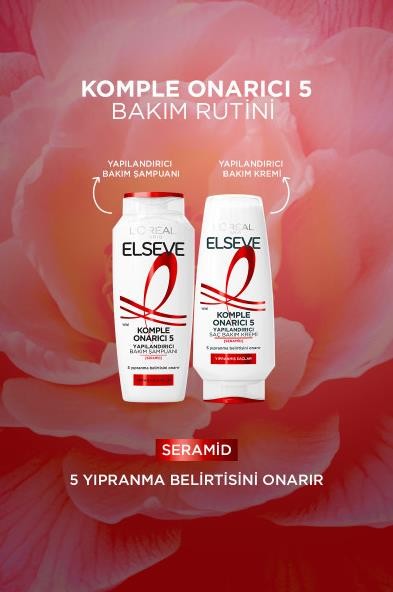 L'Oréal Paris Elseve Komple Onarıcı 5 Yapılandırıcı Bakım Şampuanı 400 ml