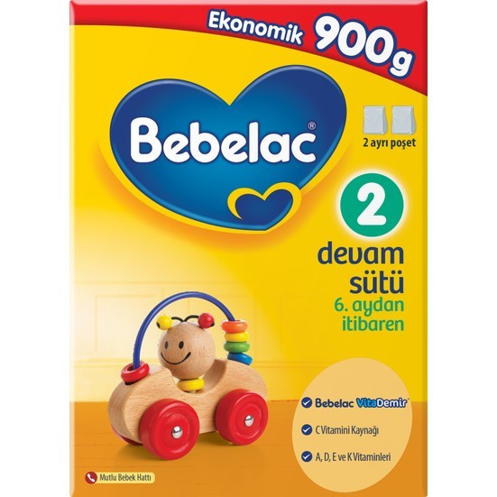 Bebelac 2 Devam Sütü 900 gr