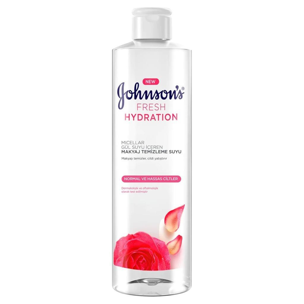 Johnson's Gül Suyu İçeren Makyaj Temizleme Suyu 400 ml