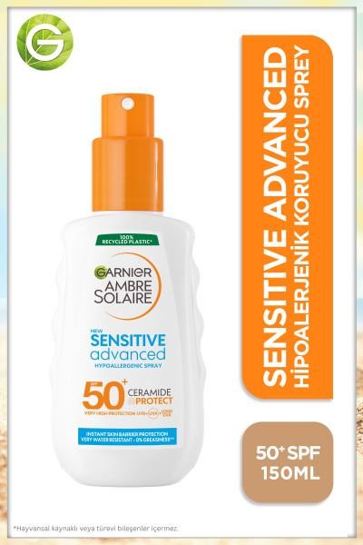 Garnier Sensitve Advanced Spray For Hassas Ciltler SPF50 150 ml