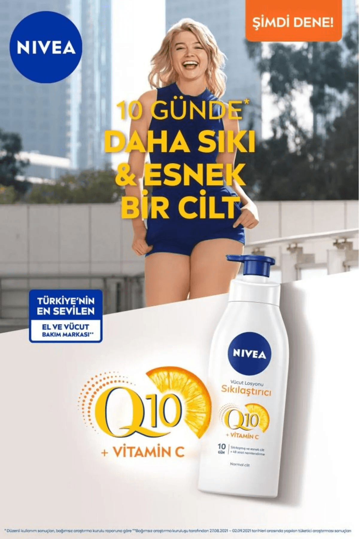 Nivea Q10 + Vitamin C Sıkılaştırıcı Vücut Losyonu 400 ml