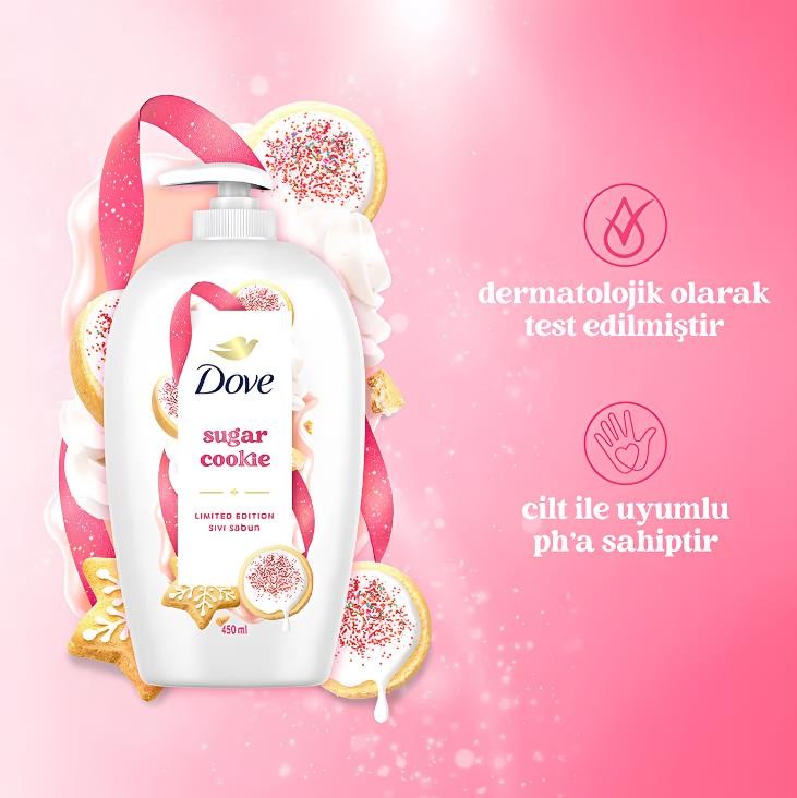 Dove Sugar Cookie Sıvı Sabun 450 ml