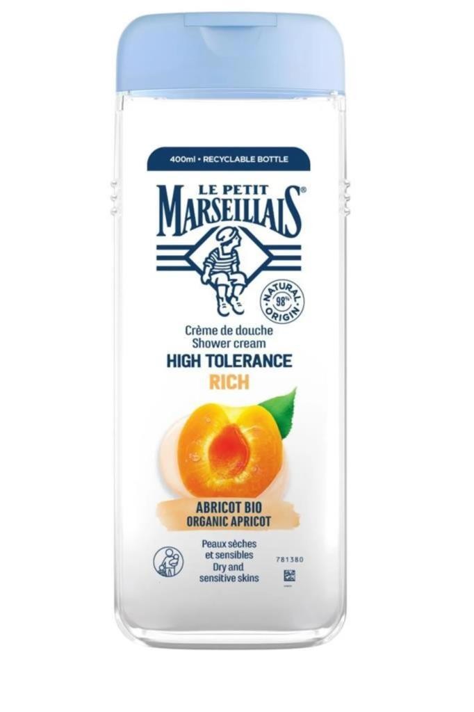 Le Petit Marseillais High Tolerance Organik Kayısı Duş Jeli 400 ml 