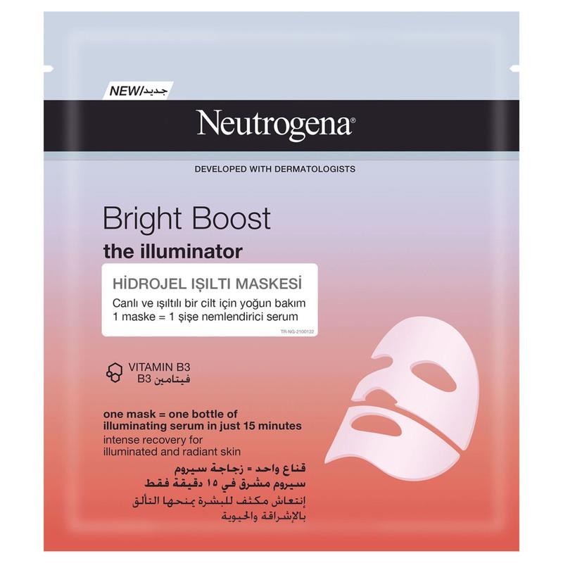 Neutrogena Bright Boost Hidrojel Işıltı Maskesi 30 ml