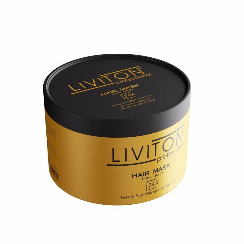 Liviton Professional Pure Gold 24 K Altın Saç Maskesi 300 ml