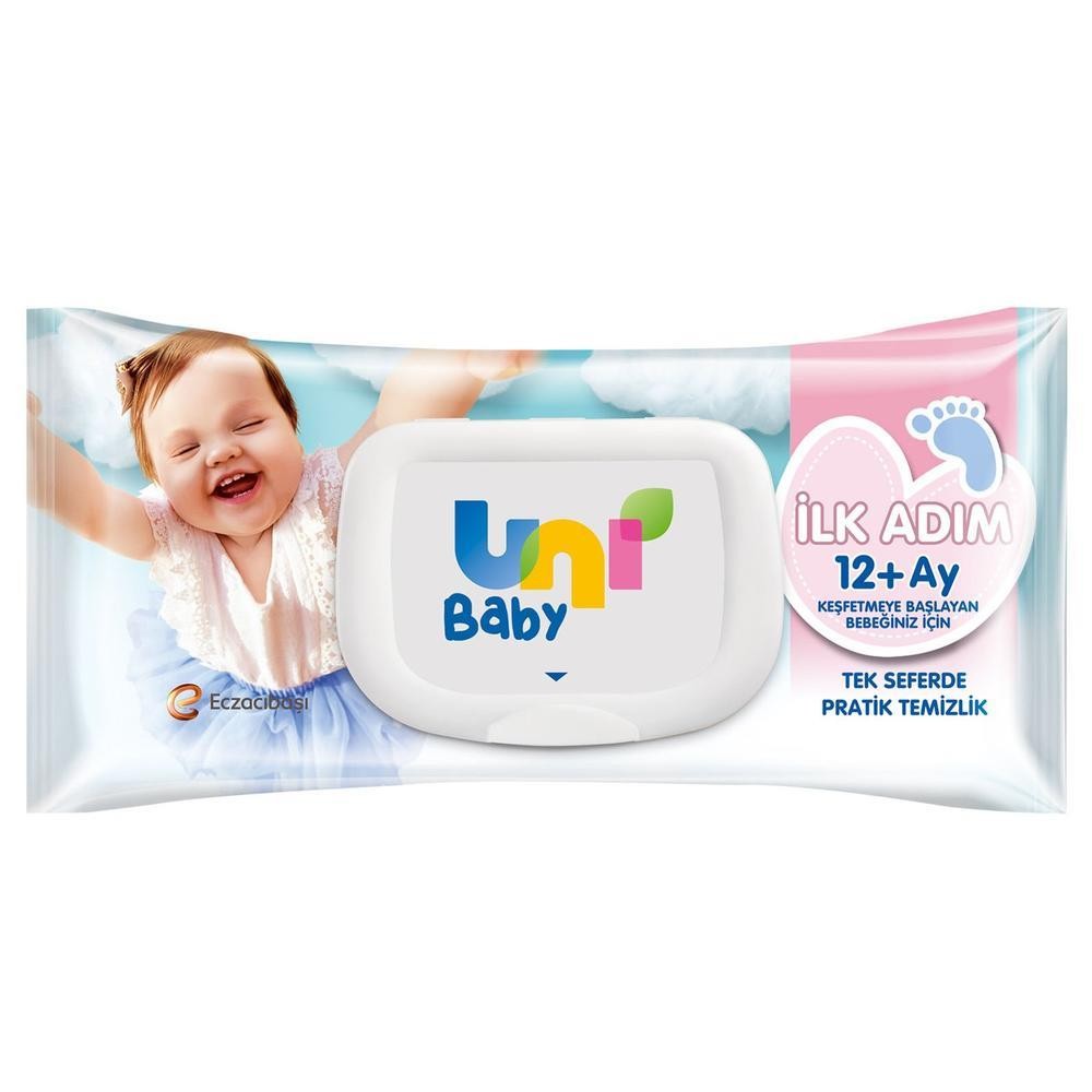 Uni Baby İlk Adım Islak Mendil 52 Adet