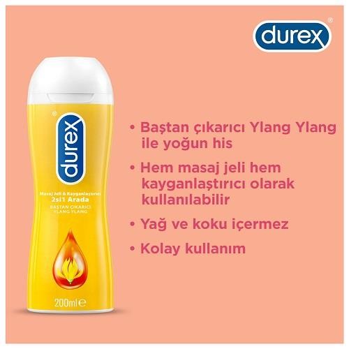 Durex Ylang Ylang Kayganlaştırıcı & Masaj Jeli 200 ml