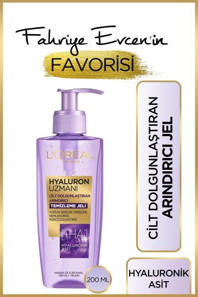 L’Oréal Paris Hyaluron Uzmanı Cilt Dolgunlaştıran Arındırıcı Temizleme Jeli 200 ml