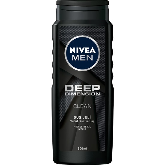 Nivea Men Deep Clean Duş Jeli 500ml