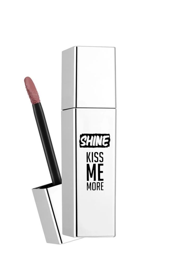 Flormar Shine Kiss Me More Uzun Süre Kalıcı & Parlak Bitişli Likit Ruj - 005 Bare Beauty 