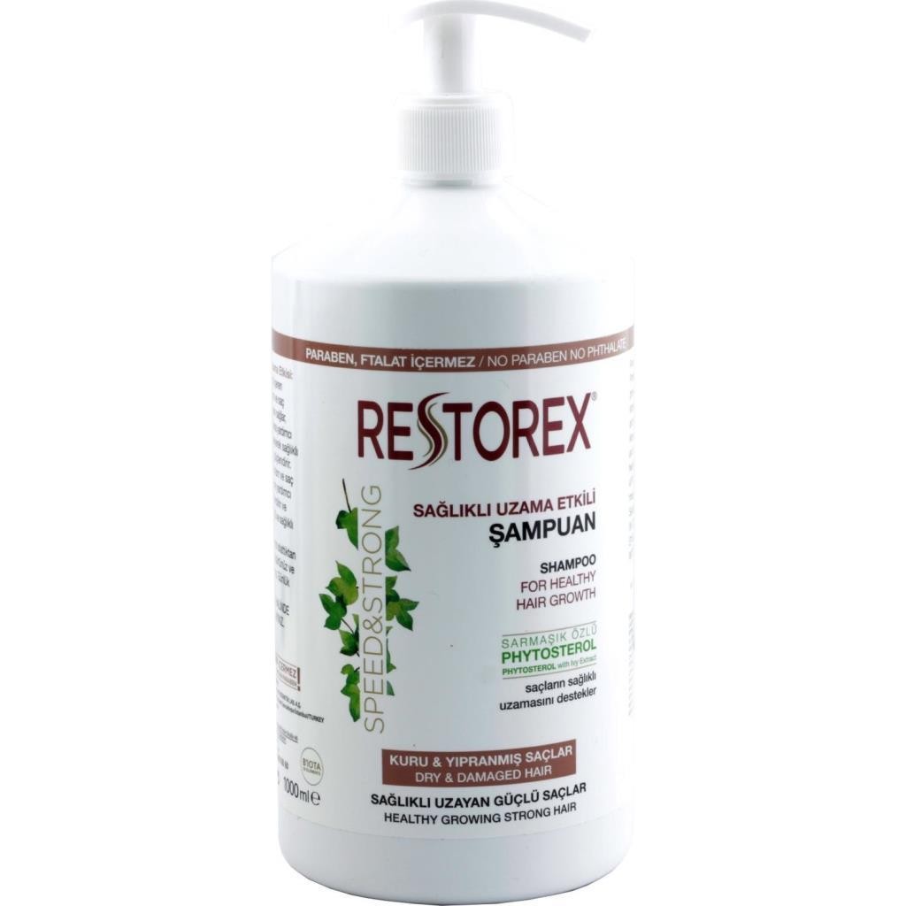 Restorex Kuru ve Yıpranmış Saçlar için Onarıcı Şampuan 1000 ml