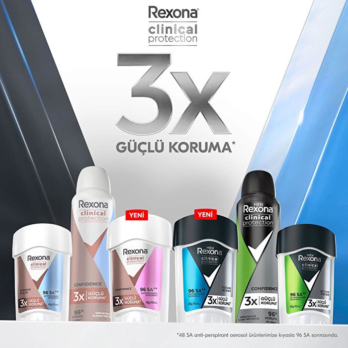 Rexona Clinical Protection Erkek Stick Deodorant 45 ml 