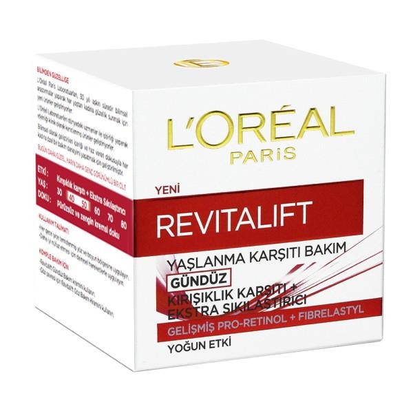 L’Oréal Paris Revitalift Yaşlanma Karşıtı Gündüz Bakım Kremi 50 ml