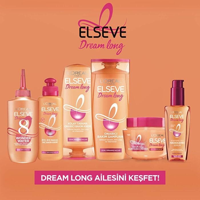 L'Oréal Paris Elseve Dream Long Onarıcı Bakım Şampuanı 390 ml