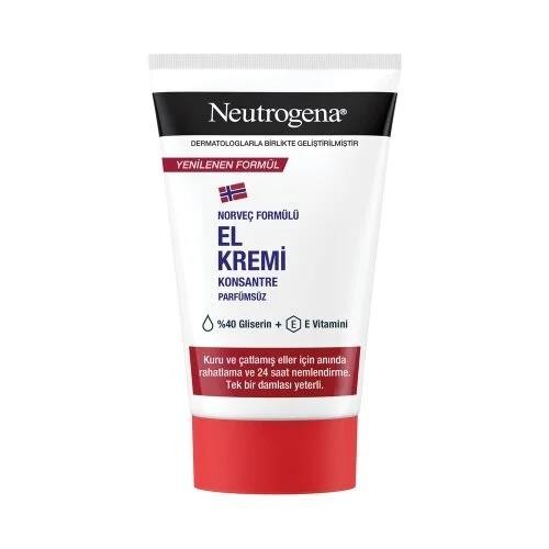 Neutrogena Parfümsüz Konsantre El Kremi 50 ml