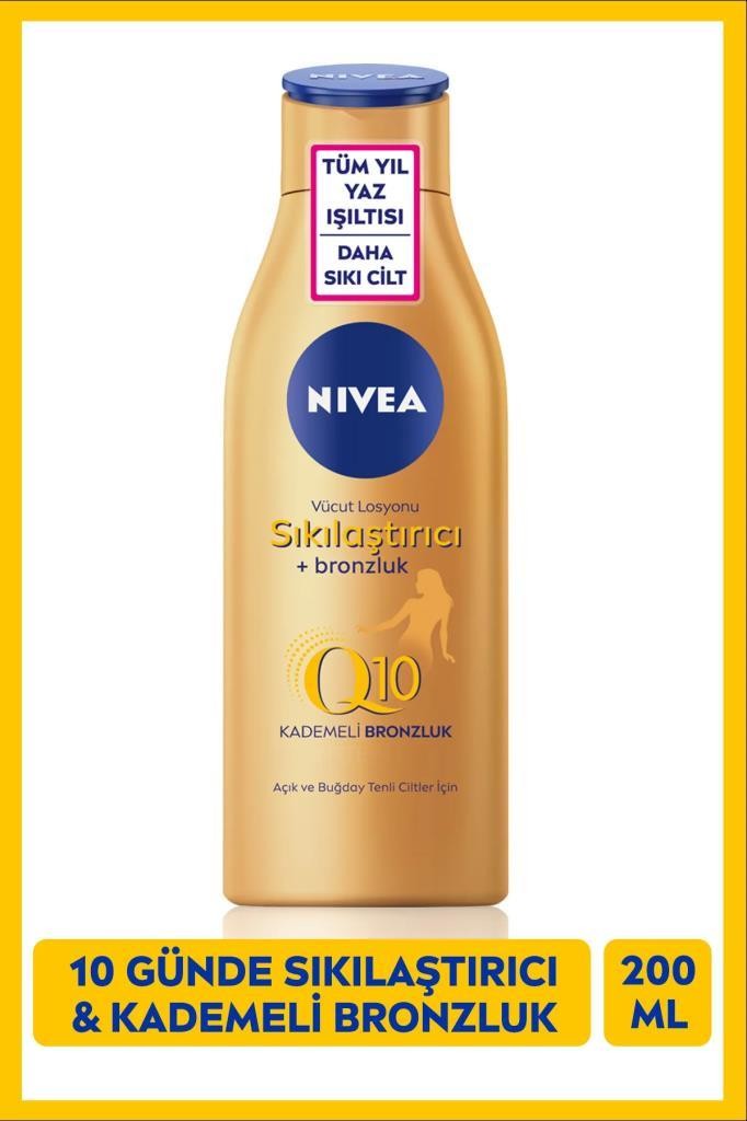 Nivea Q10 Sıkılaştırıcı Bronzluk Vücut Losyonu 200 ml