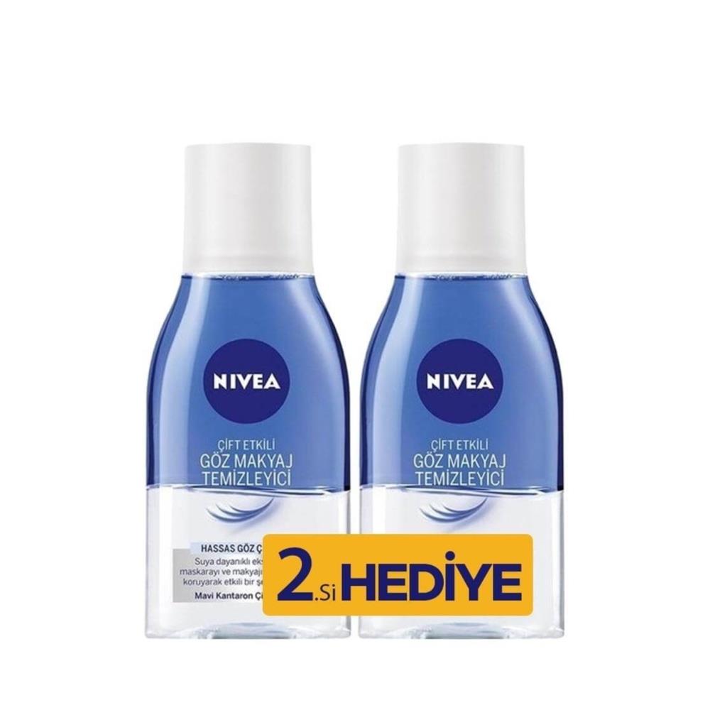 Nivea Çift Fazlı Göz Makyaj Temizleyici 125ml+ 125ml Set