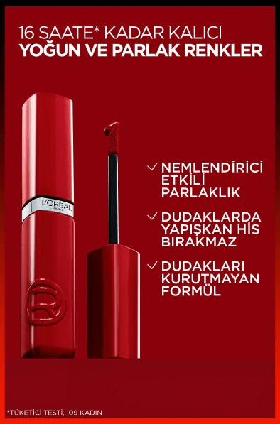 L'Oréal Paris Infaillible Laque Resistance Likit Parlak Ruj - 635 Worth It Medium