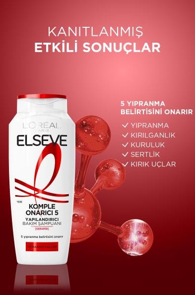 L'Oréal Paris Elseve Komple Onarıcı 5 Yapılandırıcı Bakım Şampuanı 400 ml