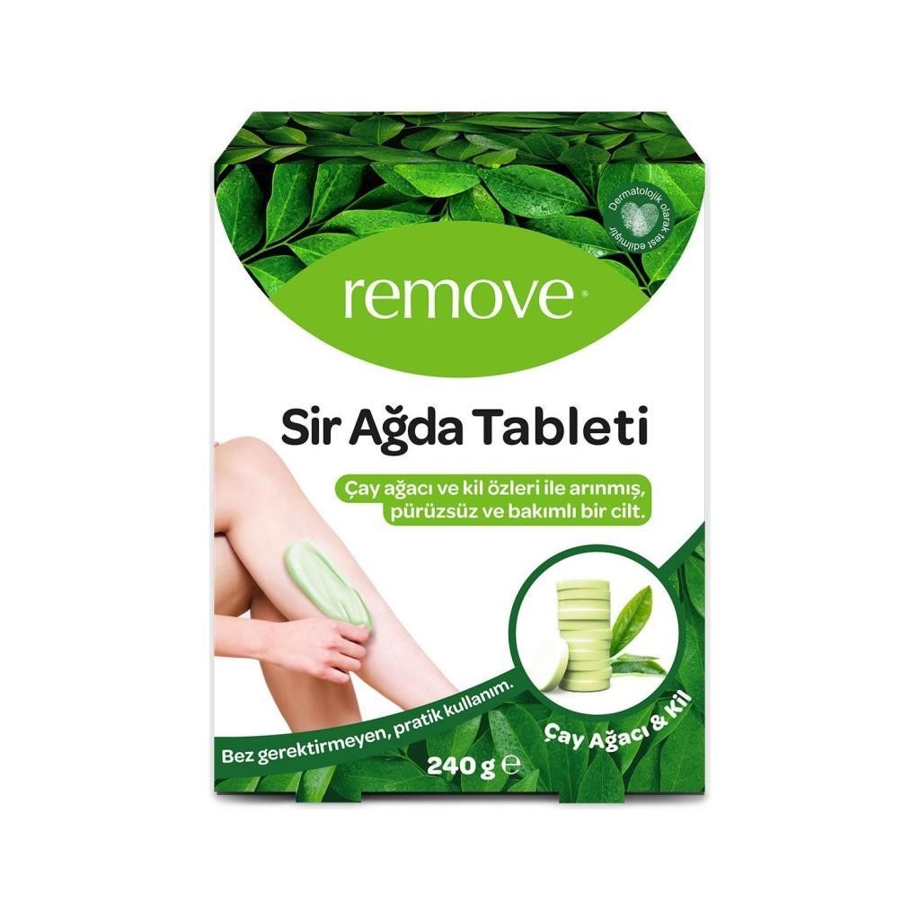 Remove Çay Ağacı & Kil Sir Ağda Tableti 240 gr