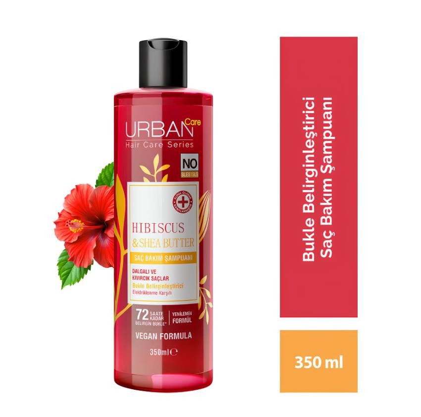 Urban Care  Hibiscus & Shea Butter Saç Bakım Şampuanı 