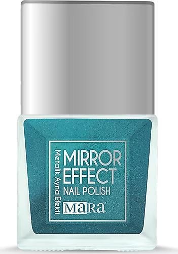 Mara Mirror Effect Nail Polish Blue Metalik Ayna Efektli Oje 15 ml